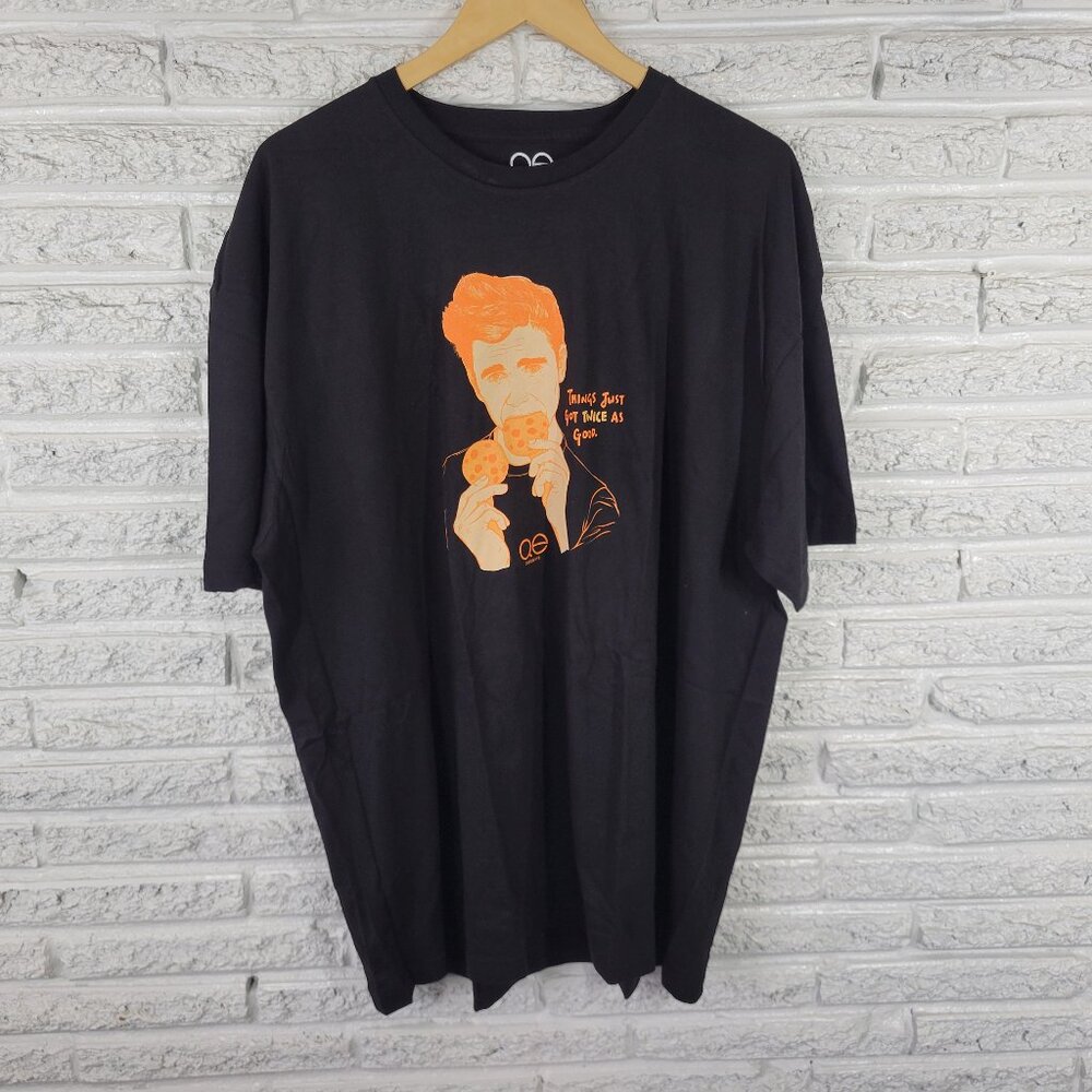 Queer‎ Eye Unisex T-Shirt XXL Black 100% Cotton Short Sleeve Crew Neck NOV139E